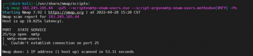 渗透测试-SMTP、SMB扫描-Kali Linux社区-电脑端-X黑手网