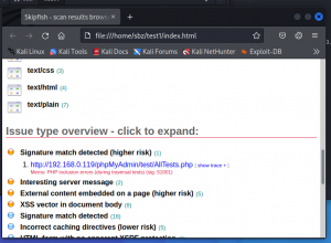 Web渗透_扫描工具skipfish-X黑手网