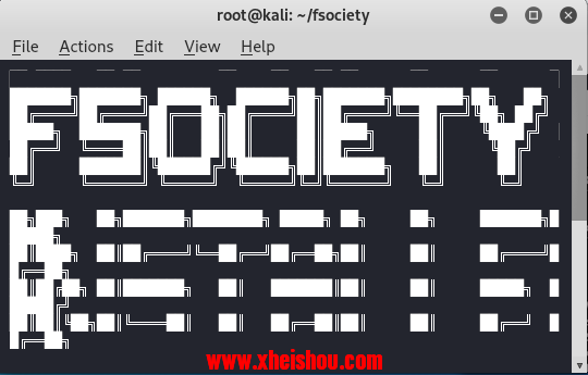 用于渗透测试的黑客工具 – Kali Linux 中的 Fsociety-Kali Linux社区-电脑端-X黑手网