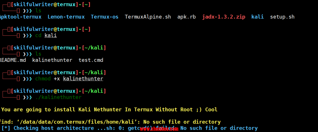 Termux安装kali并汉化 安装谷歌拼音、谷歌浏览器教程-Termux社区-移动端-X黑手网