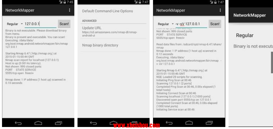 Network Mapper 是著名的 Nmap 扫描仪的非官方 Android 前端-移动端工具论坛-移动端-X黑手网