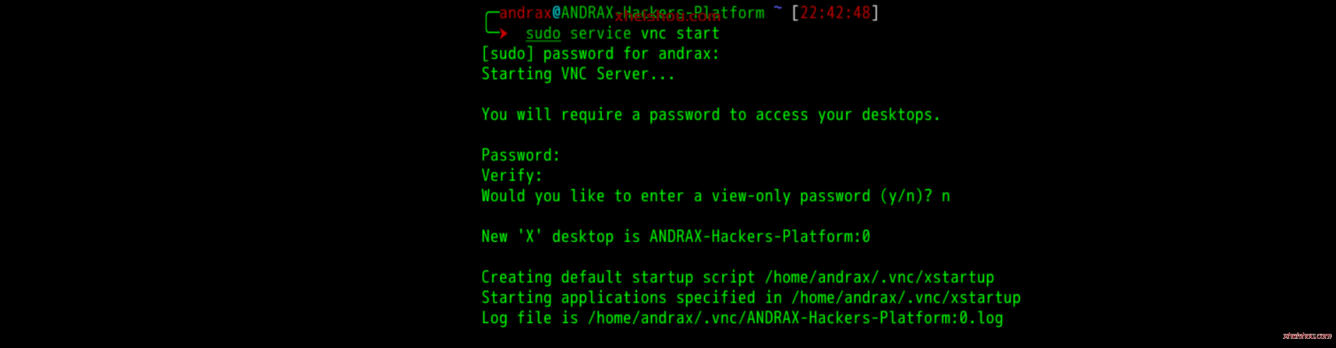 ANDRAX图形化桌面连接指南-ANDRAX社区-移动端-X黑手网