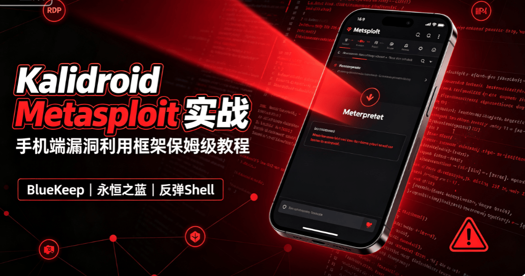 Kalidroid Metasploit 完整实战教程｜安卓手机图形化漏洞利用框架-X黑手网