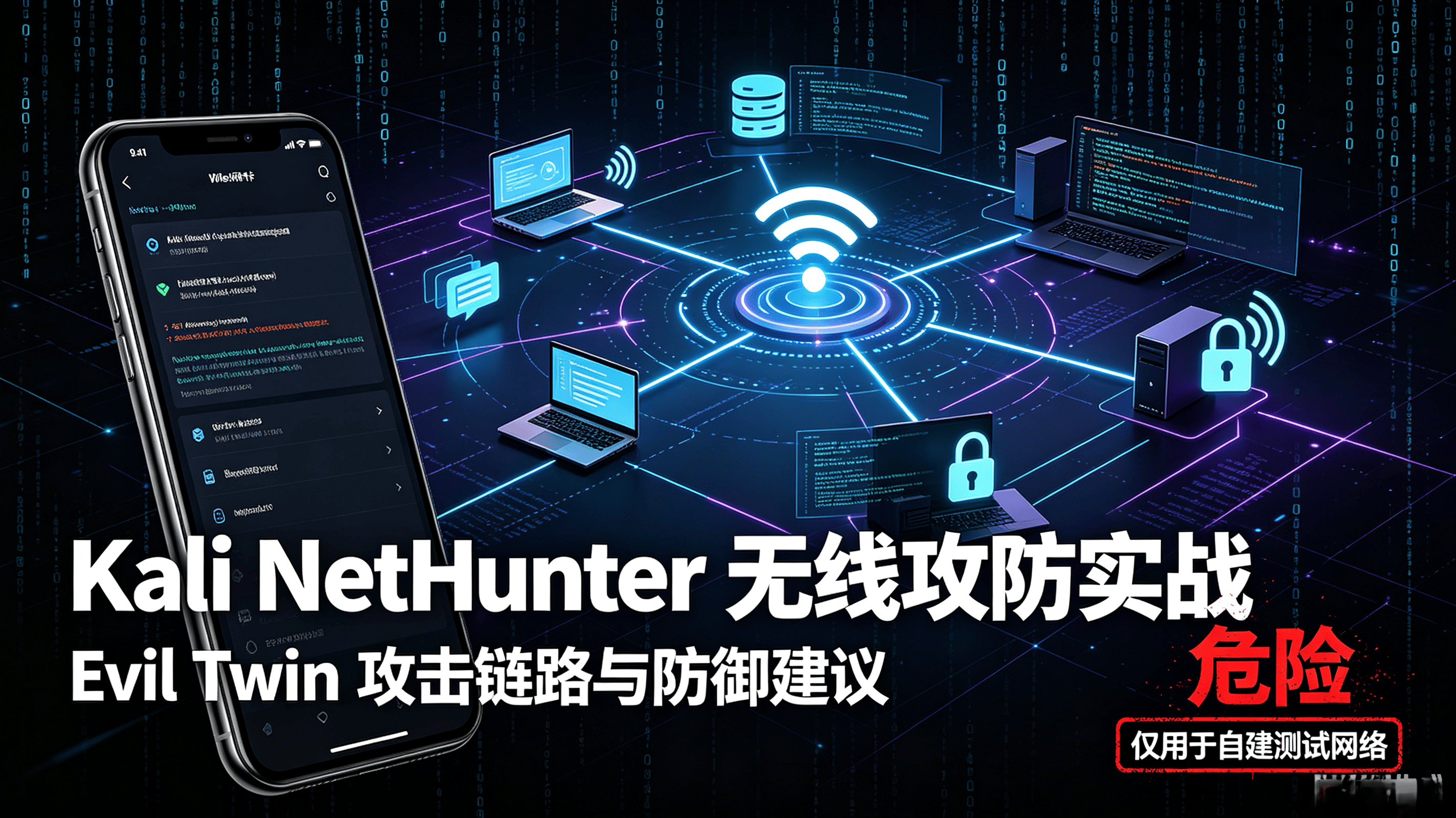 Kali NetHunter Evil Twin(邪恶双子)实战原理与完整操作演示-X黑手网